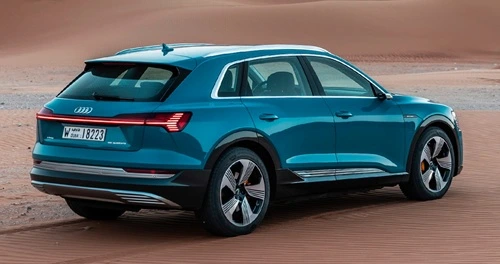 Extérieur de l'Audi e-tron
